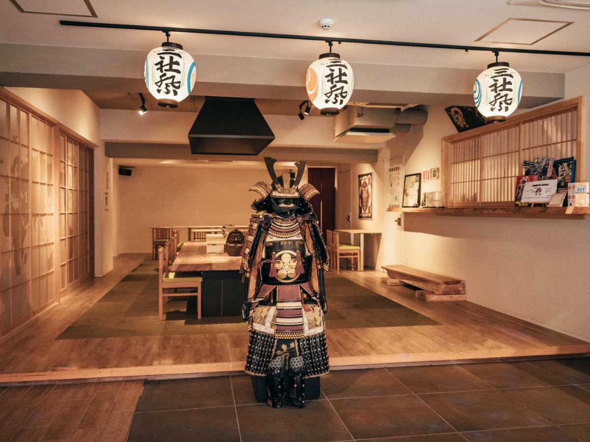 Samurai Hostel Asakusa Prefektura Tokio Exteriér fotografie